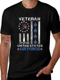 Veteran Air Force T-Shirt – Patriotic Military Support Tee