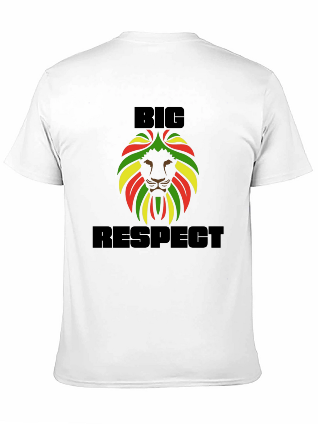 Big Respect Lion Rasta T-Shirt