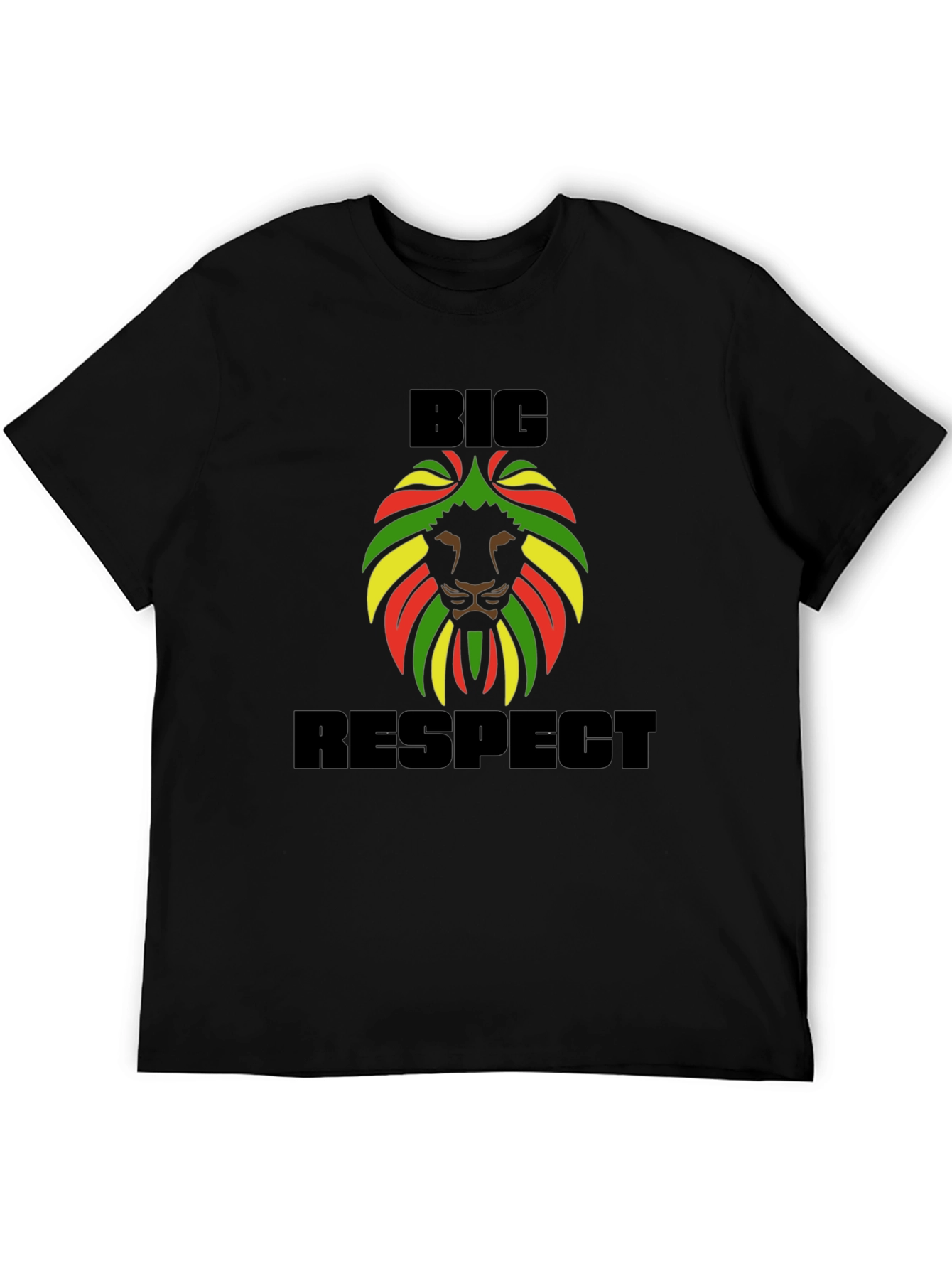 Big Respect Lion Rasta T-Shirt