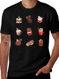 Festive Holiday Dessert T-Shirt