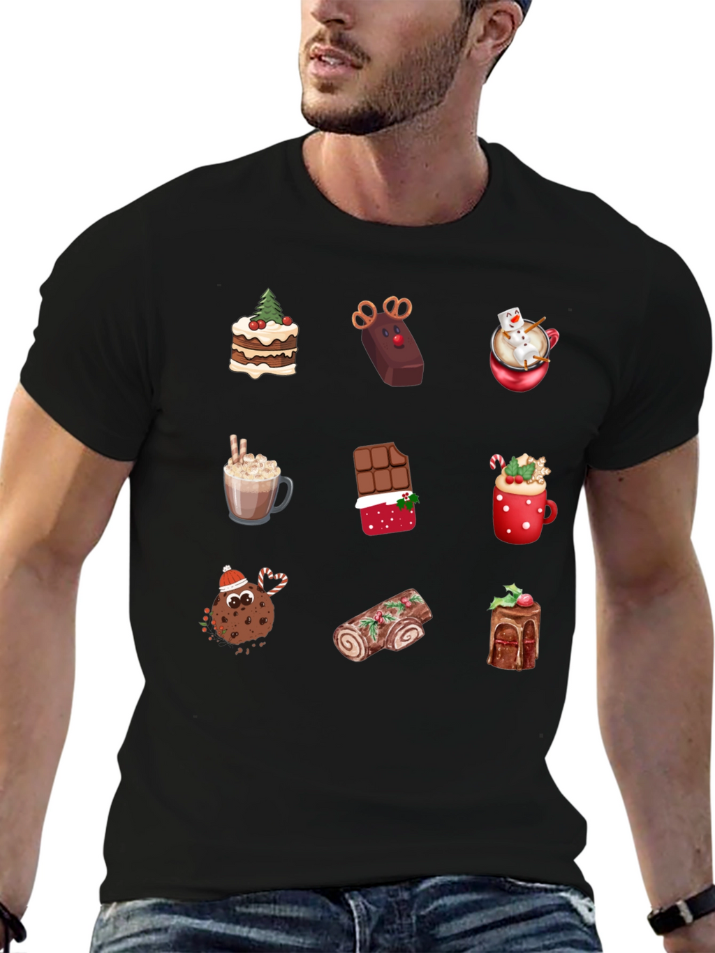 Festive Holiday Dessert T-Shirt