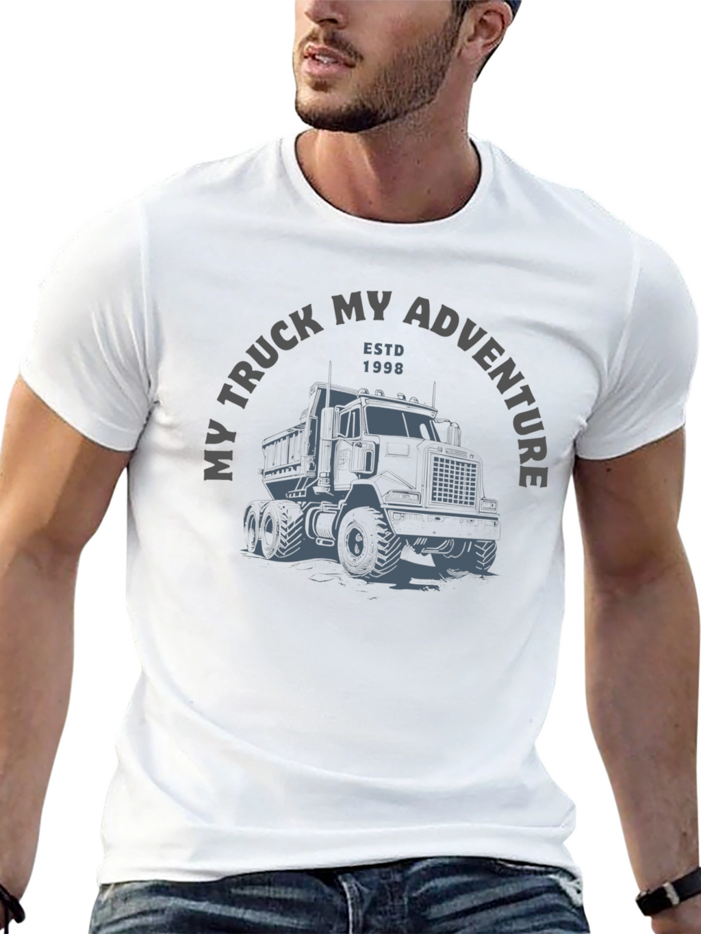 My Truck My Adventure Black T-Shirt