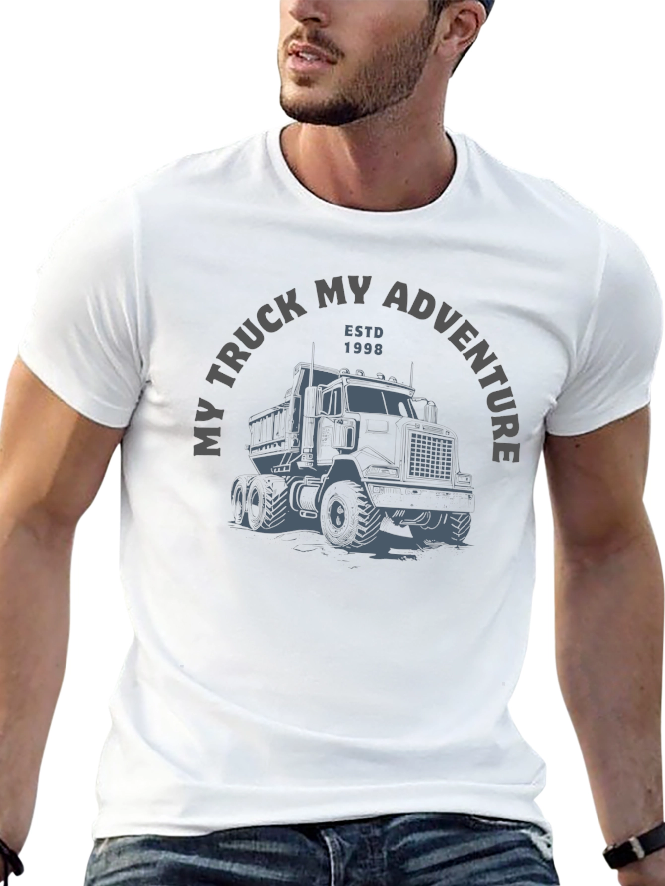 My Truck My Adventure Black T-Shirt