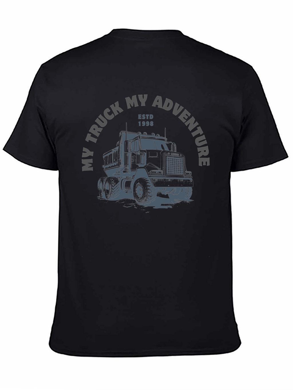 My Truck My Adventure Black T-Shirt