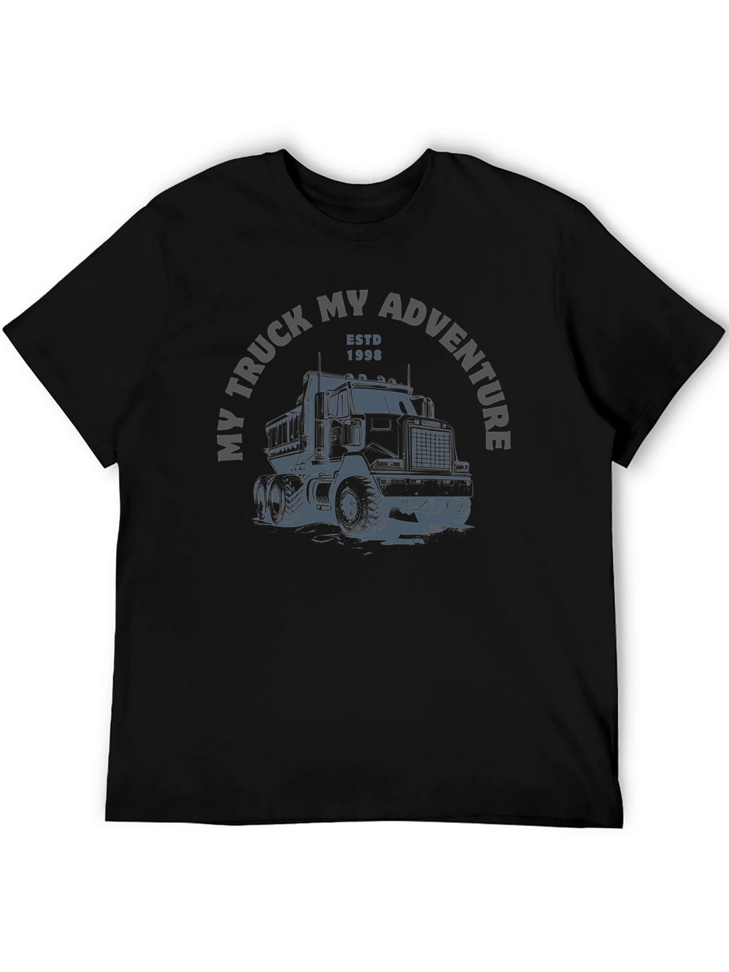 My Truck My Adventure Black T-Shirt