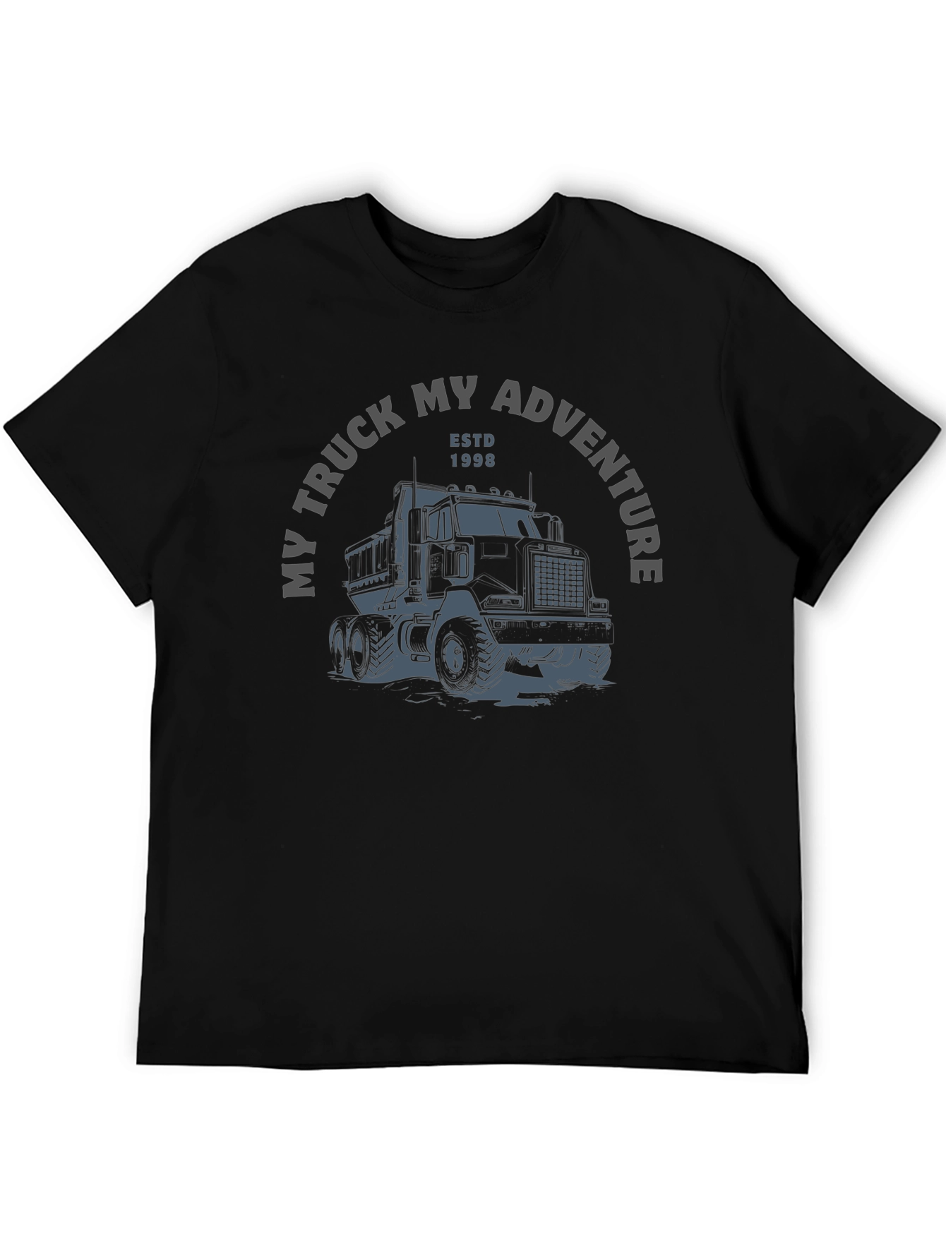 My Truck My Adventure Black T-Shirt