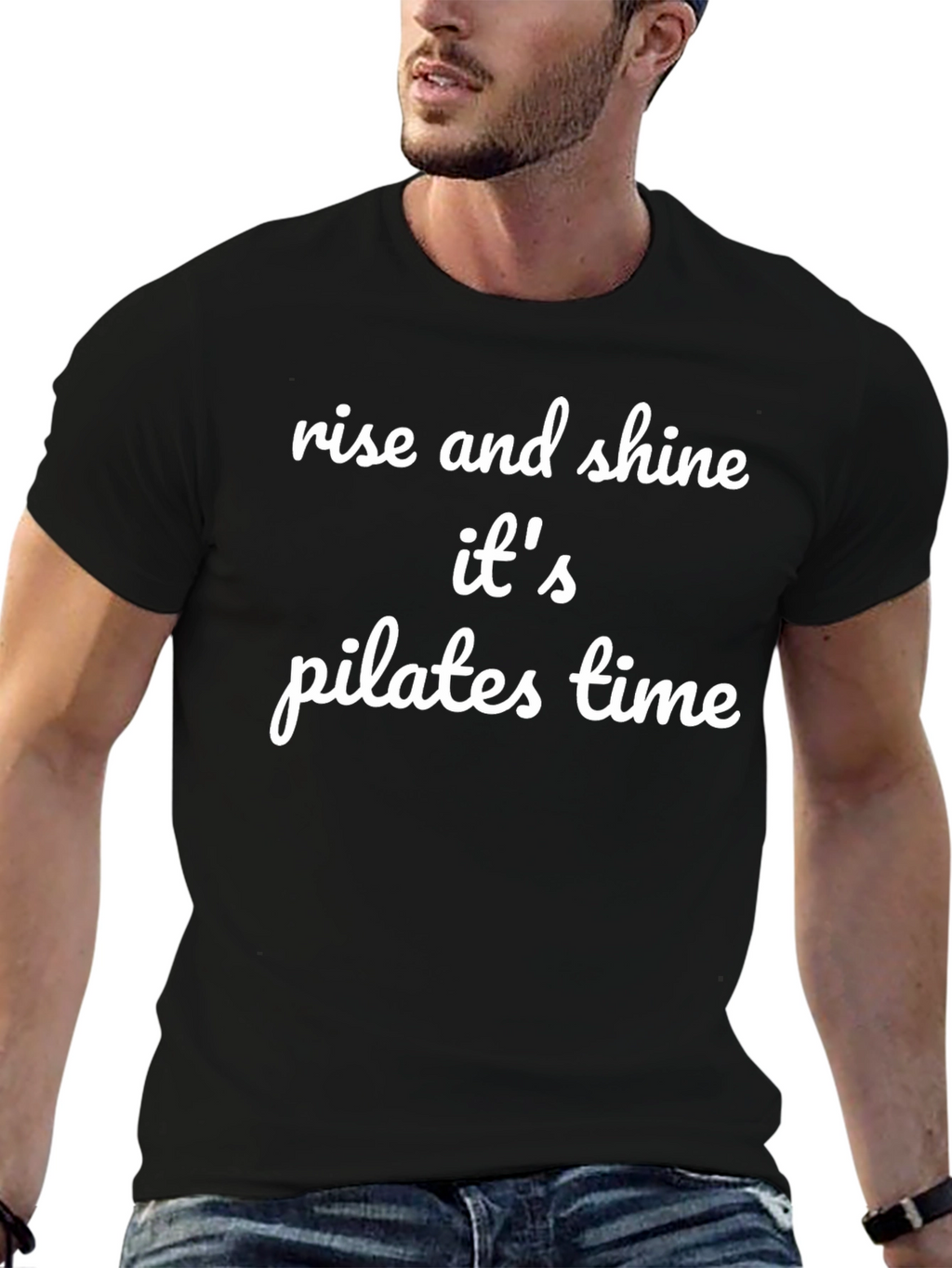 Pilates Time Graphic T-Shirt