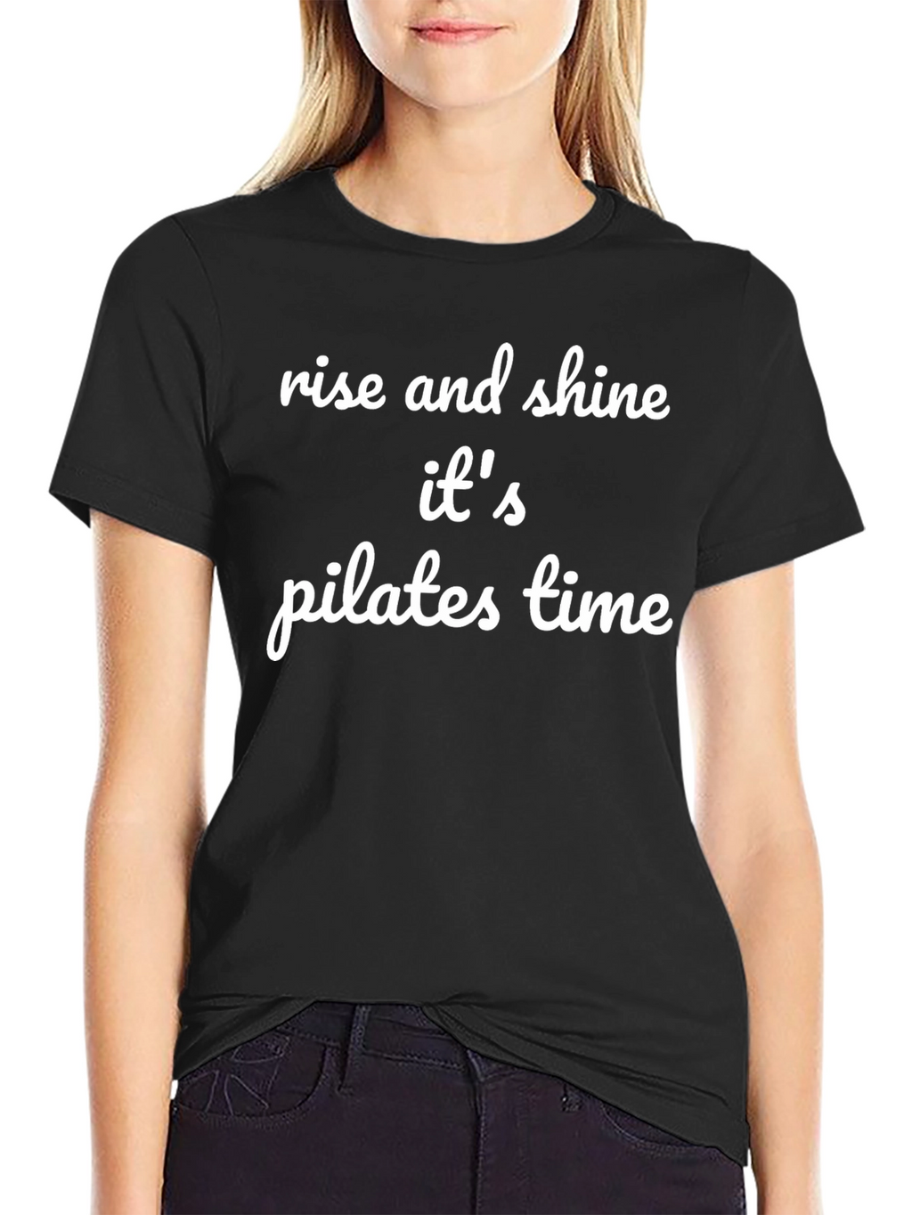 Pilates Time Graphic T-Shirt