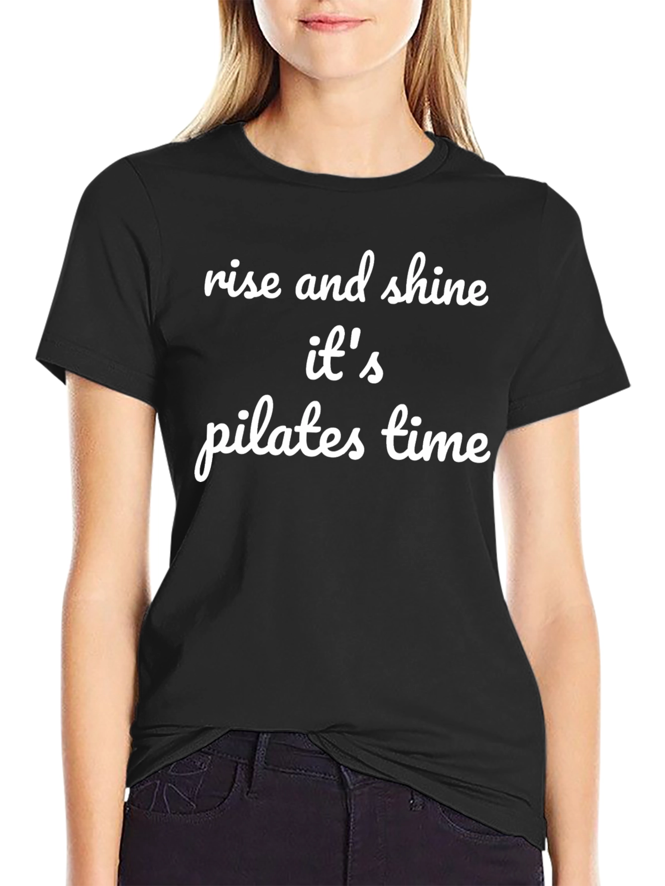 Pilates Time Graphic T-Shirt