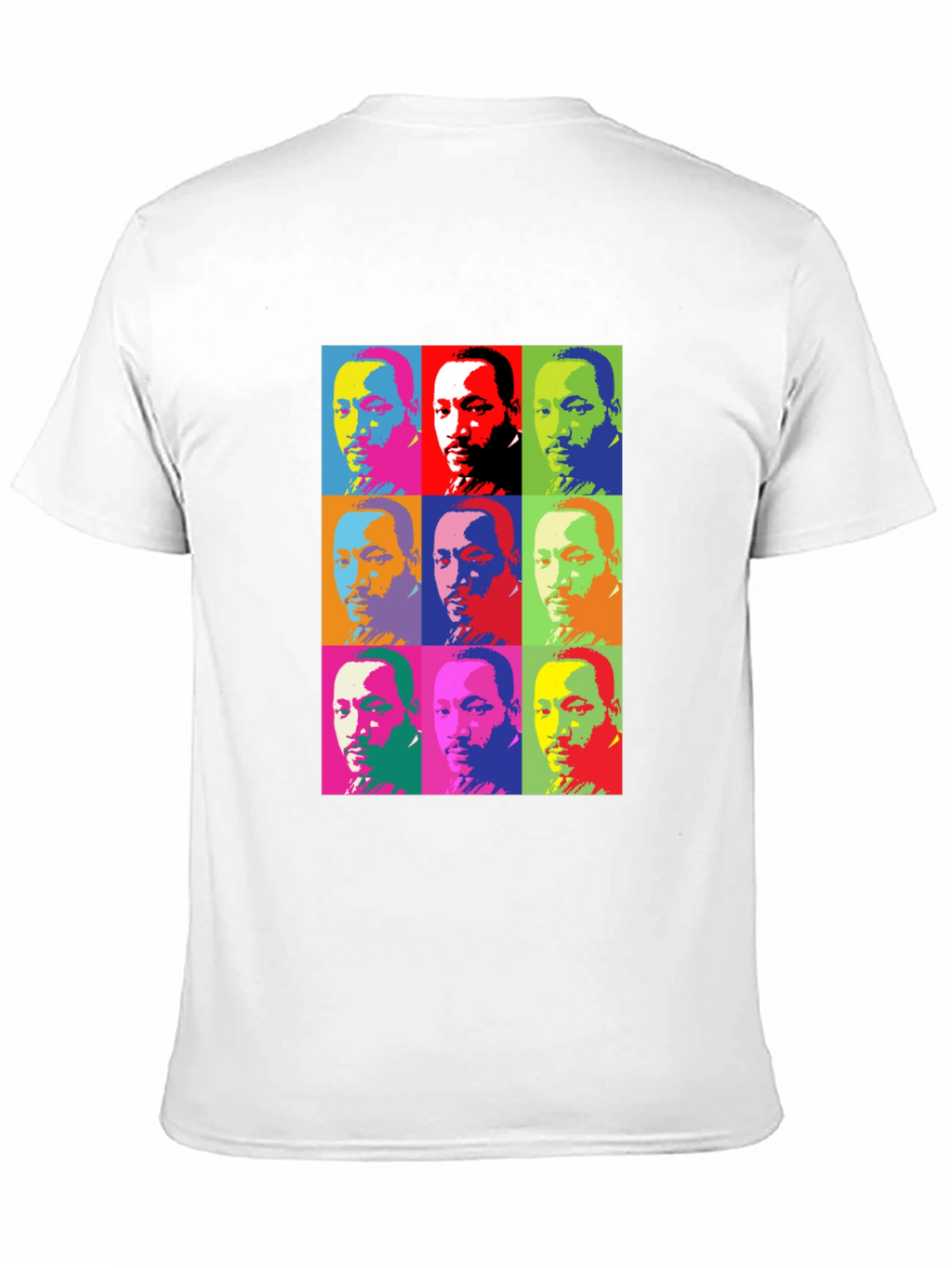 MLK Pop Art Graphic Tee - Black
