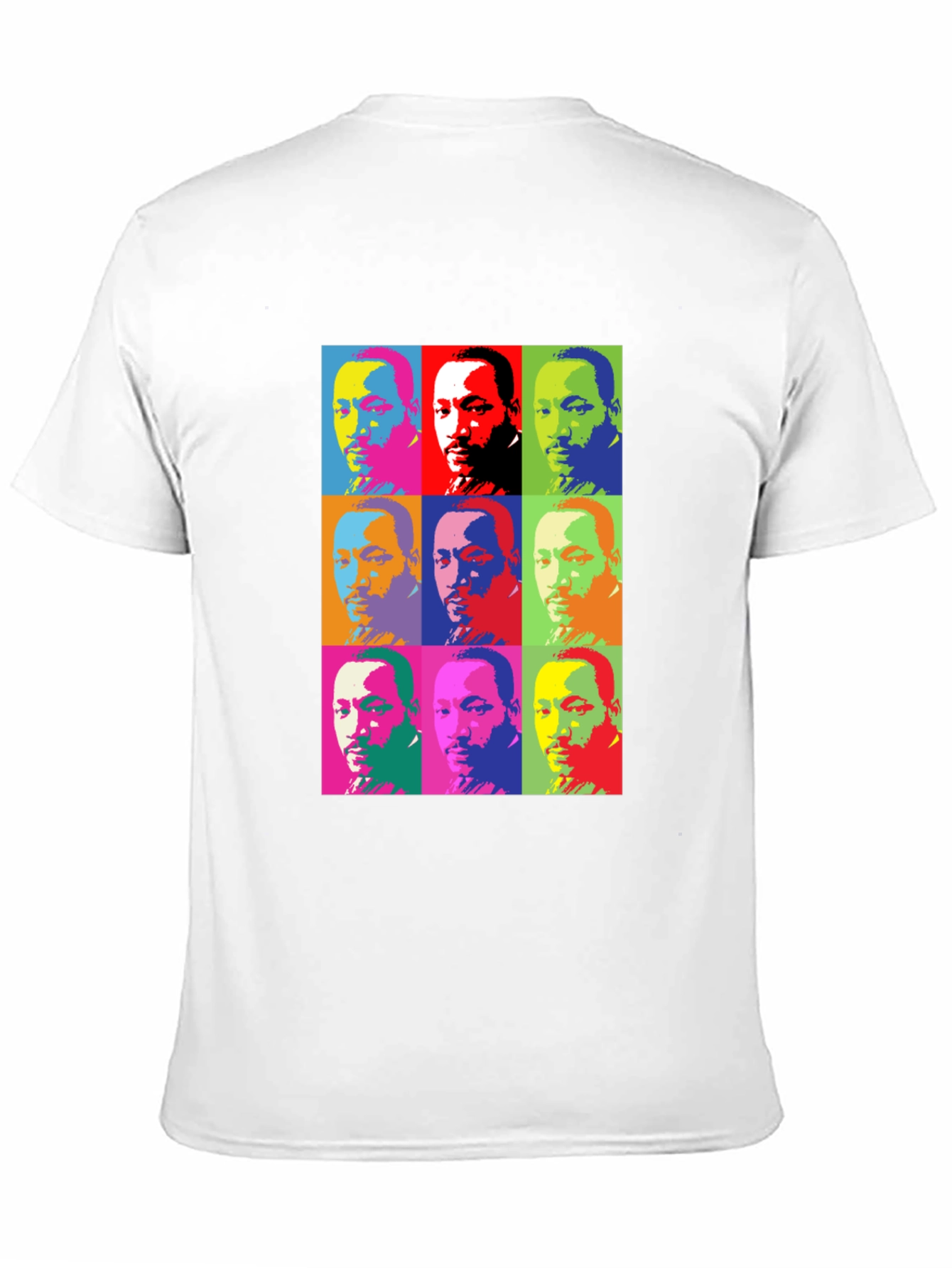 MLK Pop Art Graphic Tee - Black