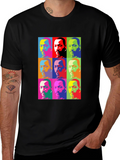 MLK Pop Art Graphic Tee - Black