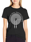 Plugging Ideas Black Graphic Tee