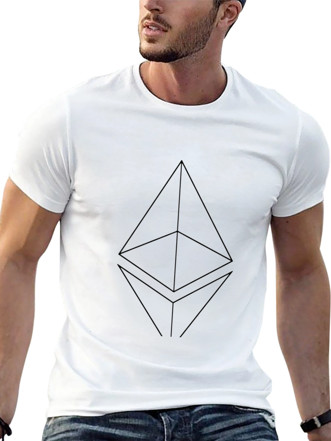 Ethereum Crypto T-Shirt - Black Tee