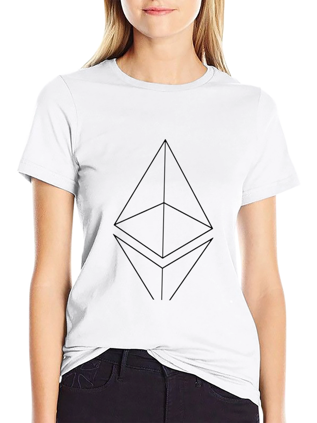 Ethereum Crypto T-Shirt - Black Tee