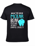 Molar Bear T-Shirt: Dental Pun Tee