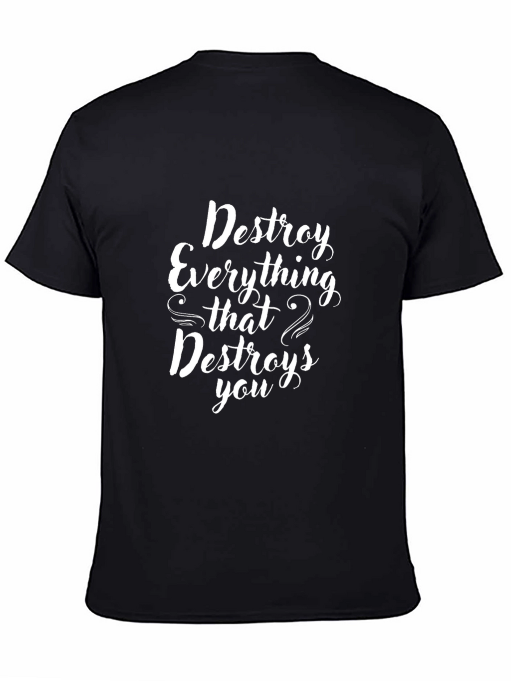 Destroy Everything Black Graphic Tee