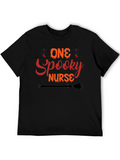 Spooky Nurse Halloween T-Shirt
