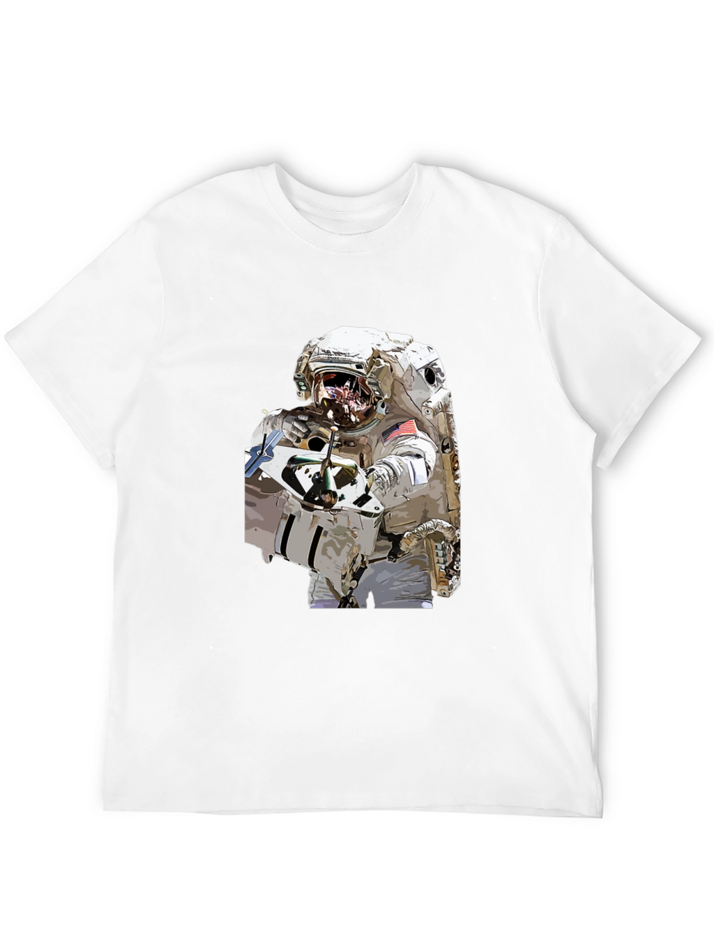 Astronaut Graphic Black T-Shirt