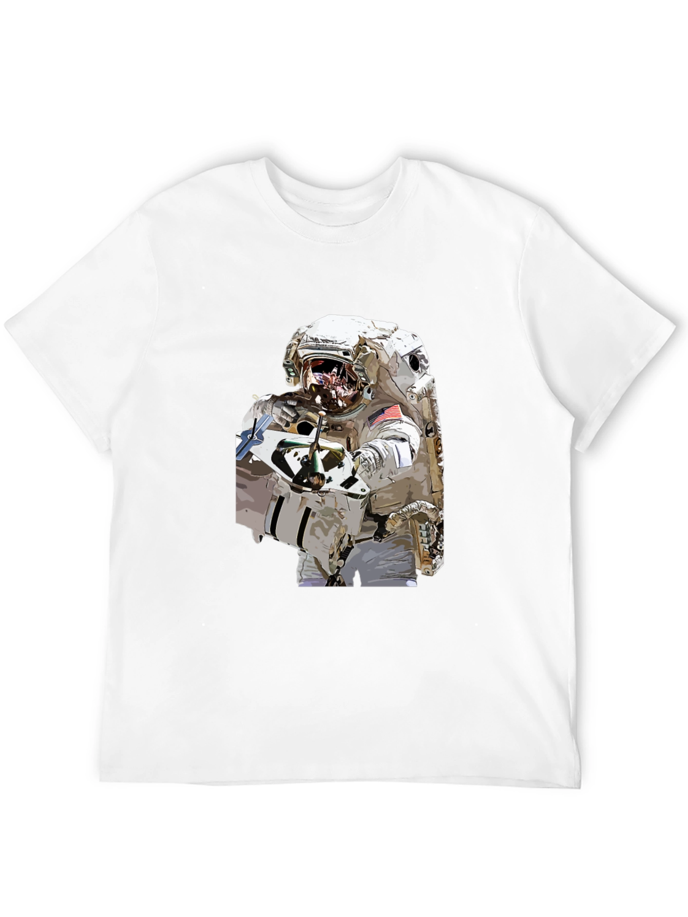 Astronaut Graphic Black T-Shirt