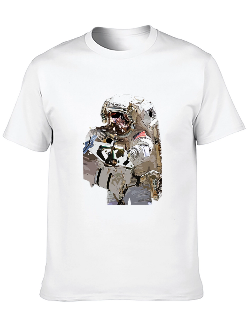 Astronaut Graphic Black T-Shirt