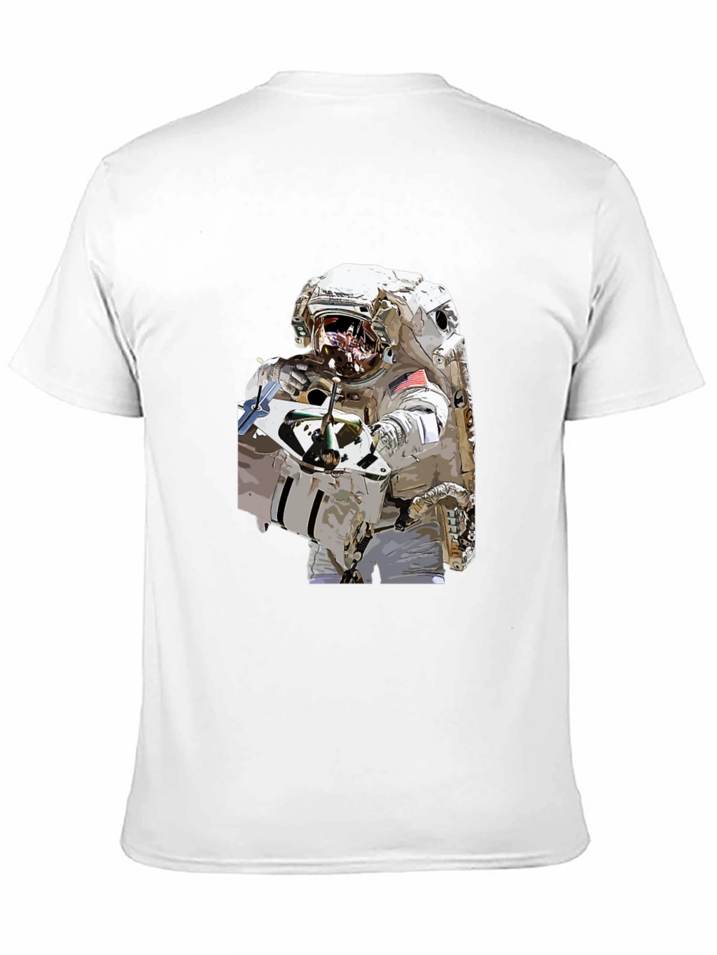 Astronaut Graphic Black T-Shirt