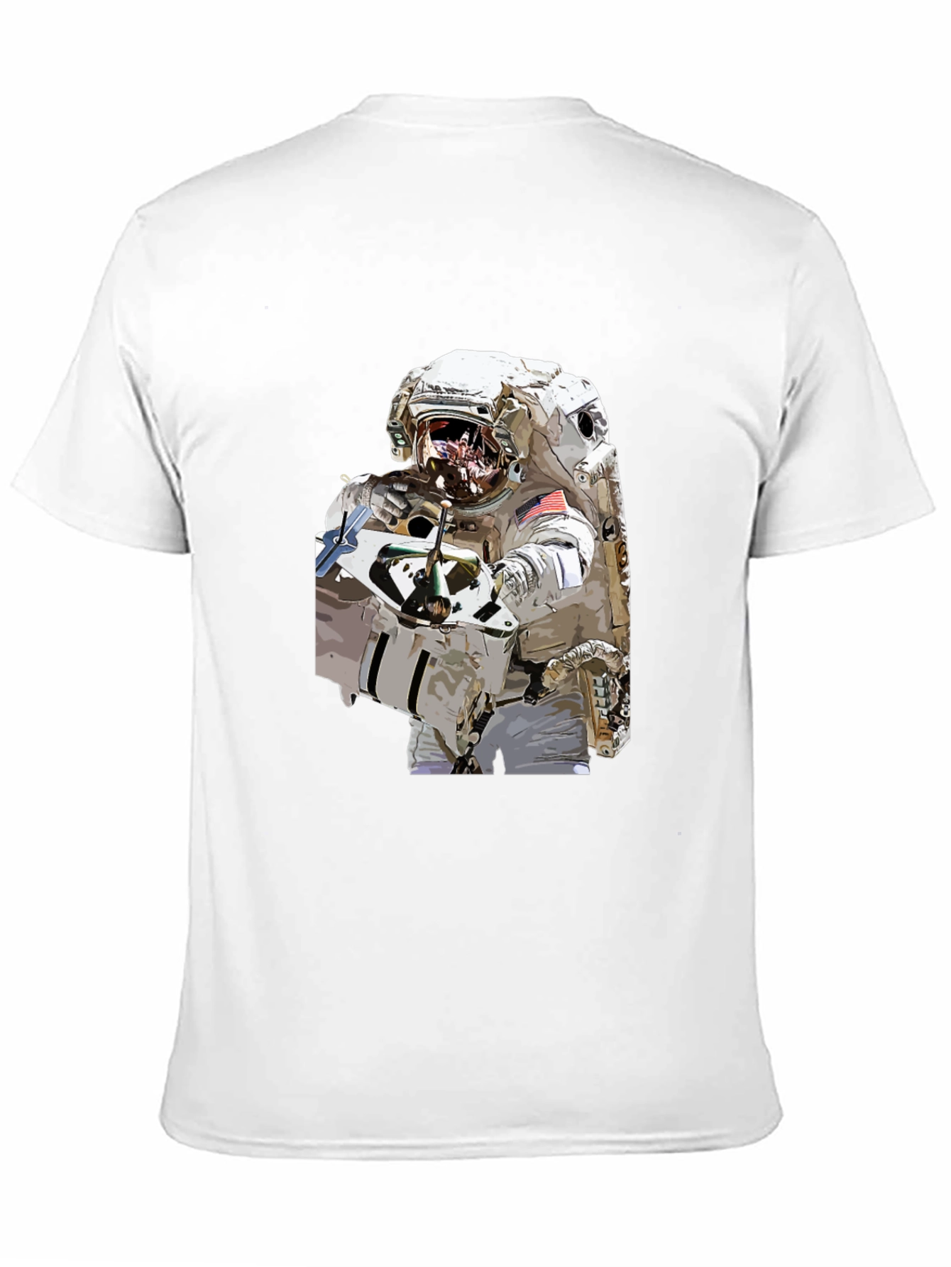 Astronaut Graphic Black T-Shirt