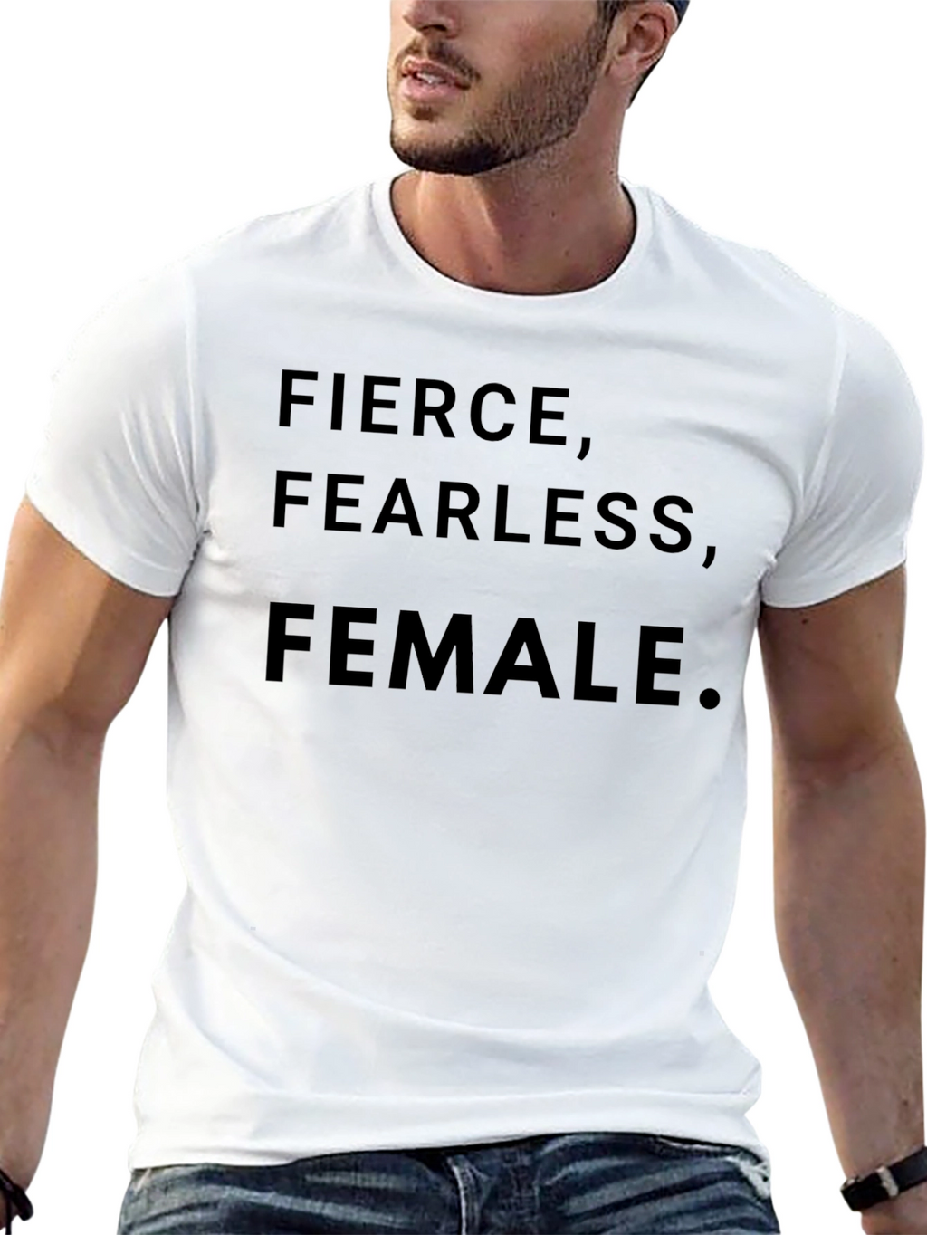 Fierce Fearless Female Graphic Tee