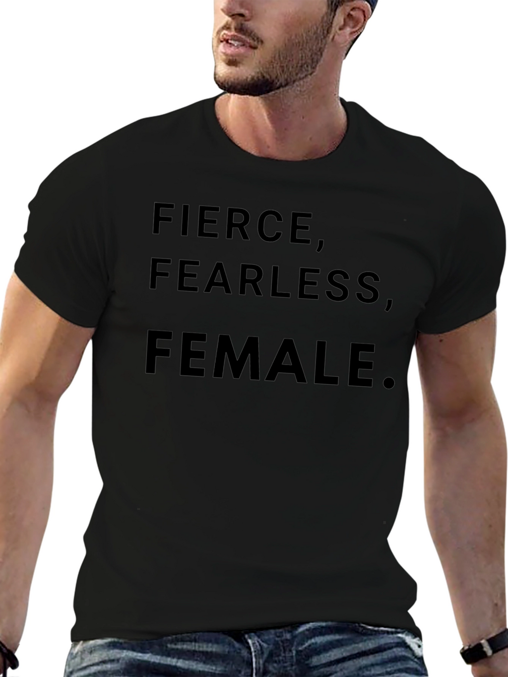 Fierce Fearless Female Graphic Tee