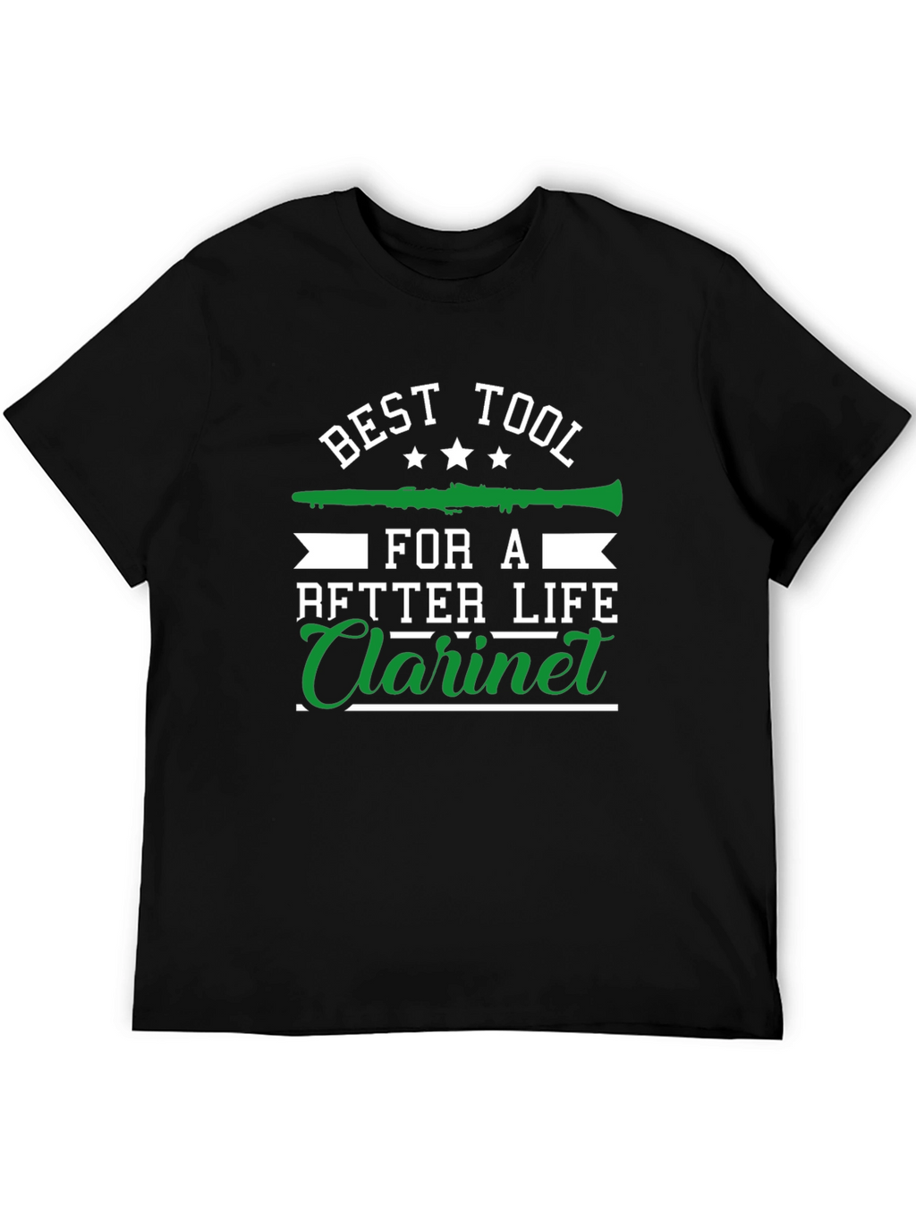 Best Tool for After Life Clarinet Graphic Tee