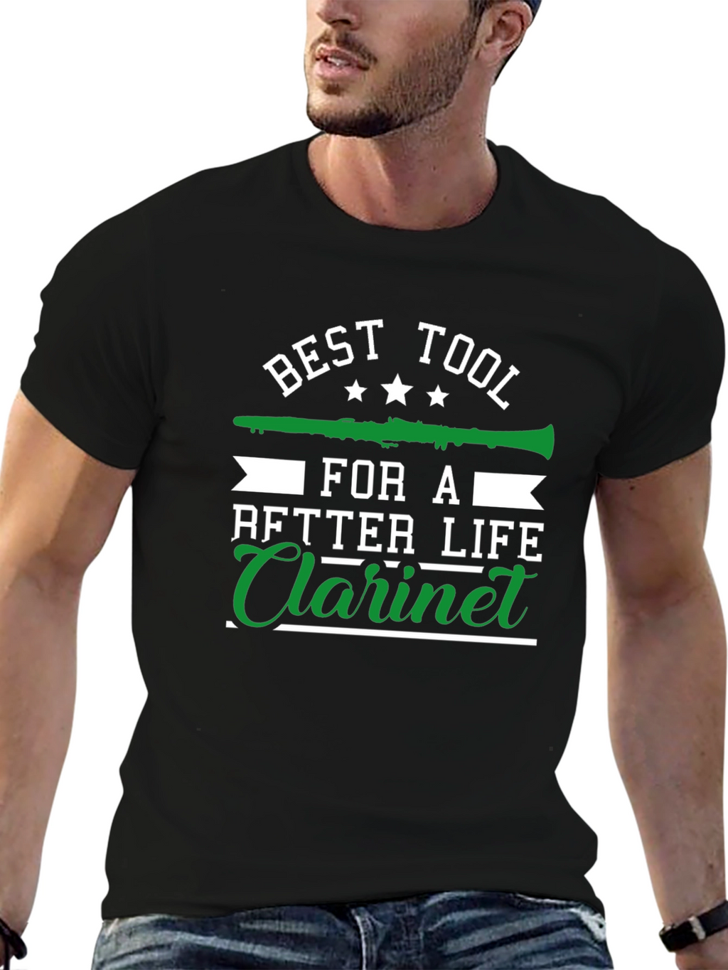 Best Tool for After Life Clarinet Graphic Tee