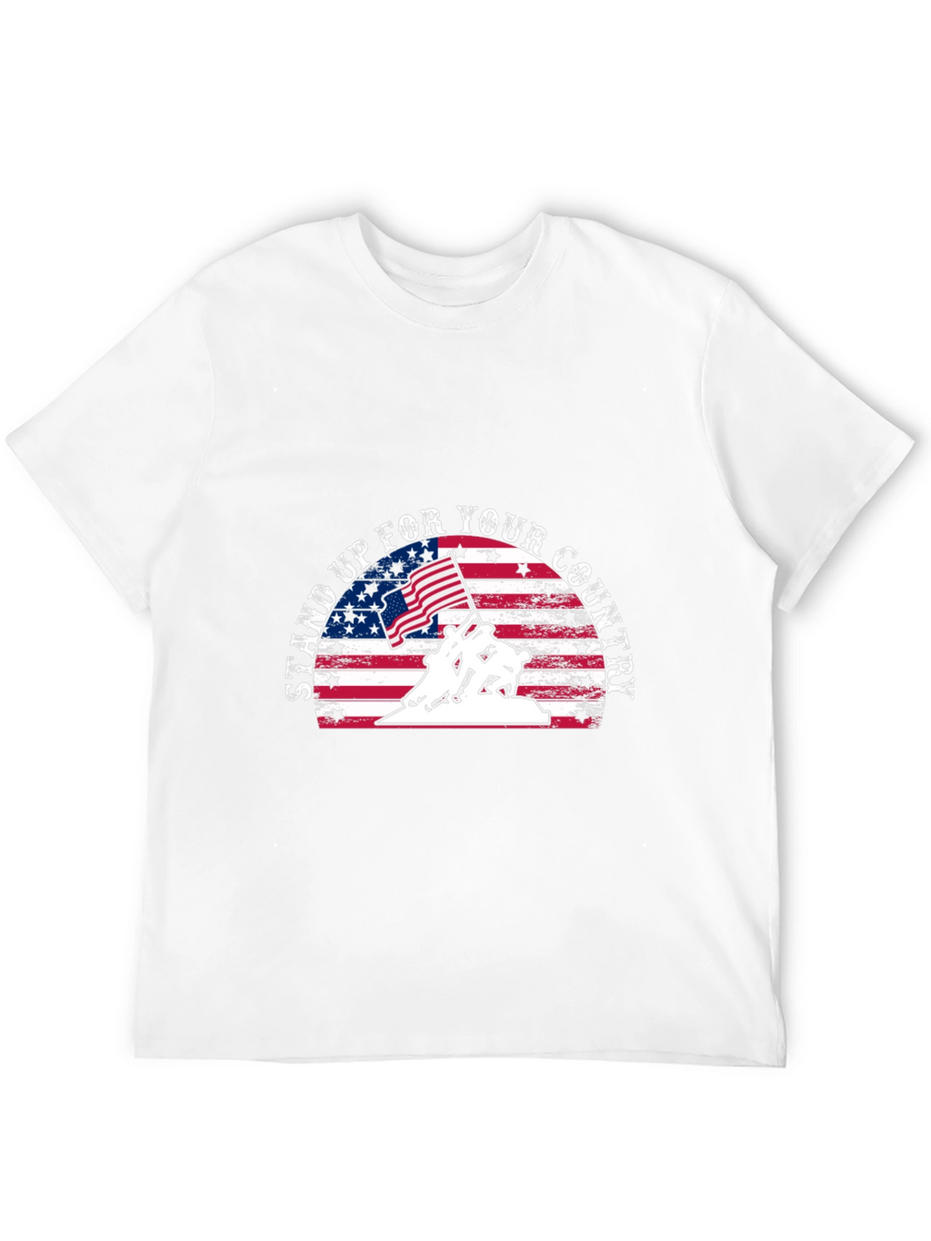 Patriotic Stand Up For Your Country T-Shirt