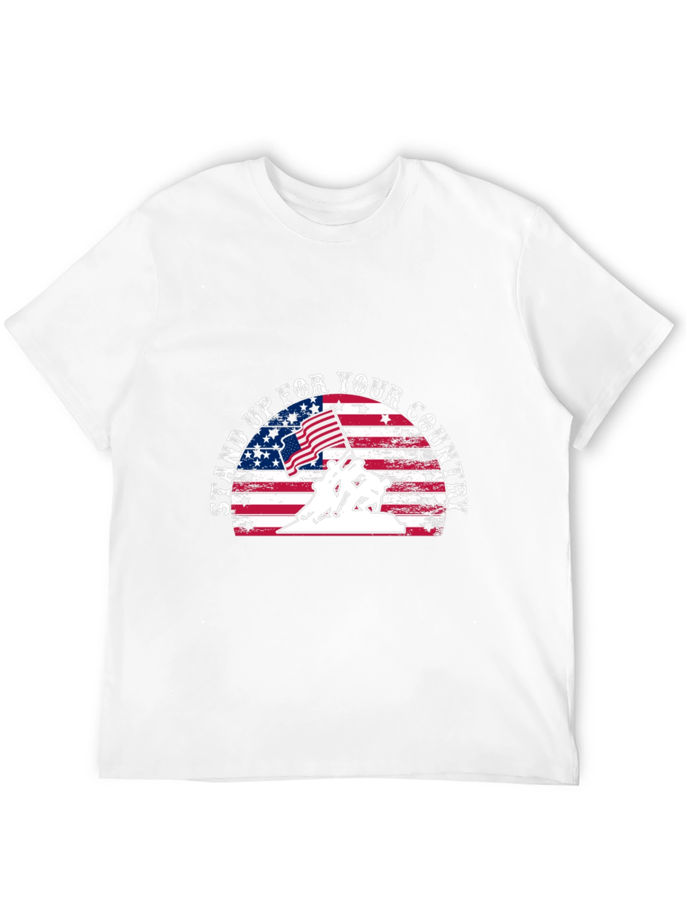 Patriotic Stand Up For Your Country T-Shirt