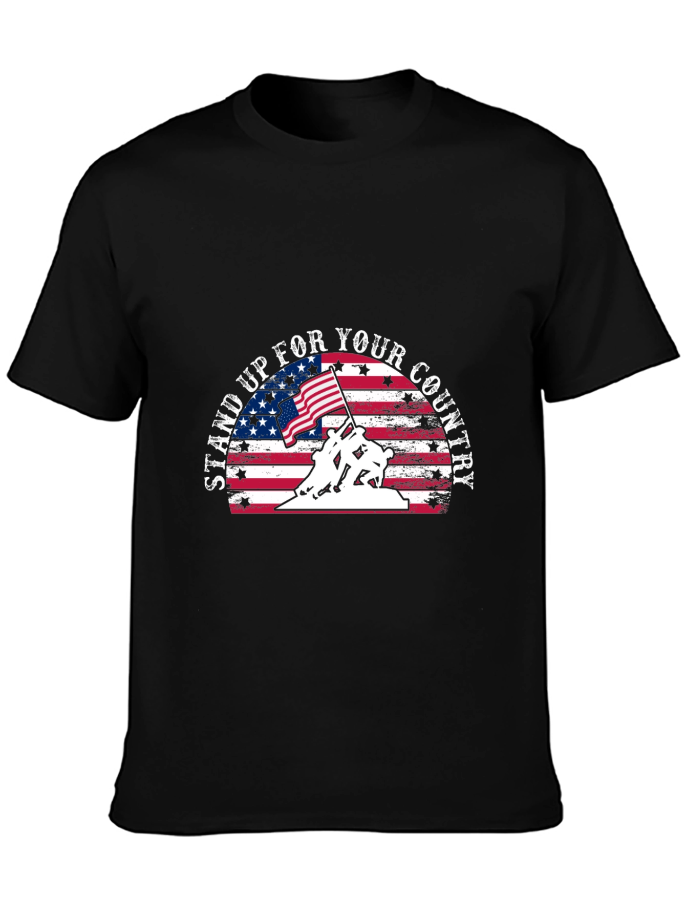 Patriotic Stand Up For Your Country T-Shirt