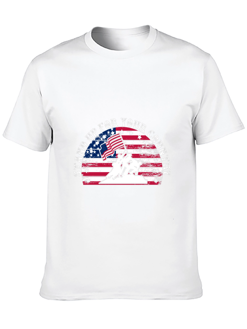 Patriotic Stand Up For Your Country T-Shirt