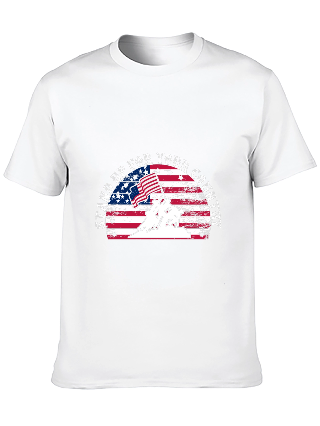 Patriotic Stand Up For Your Country T-Shirt