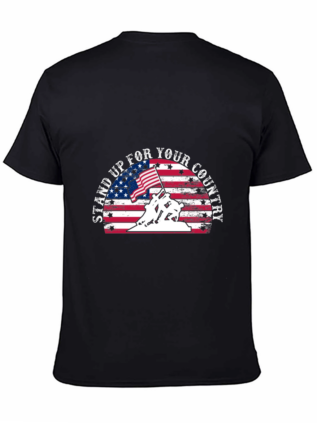 Patriotic Stand Up For Your Country T-Shirt