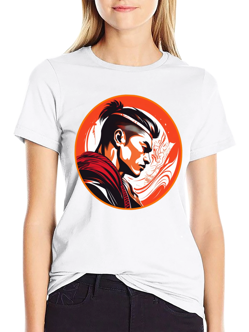 Samurai Warrior Graphic T-Shirt