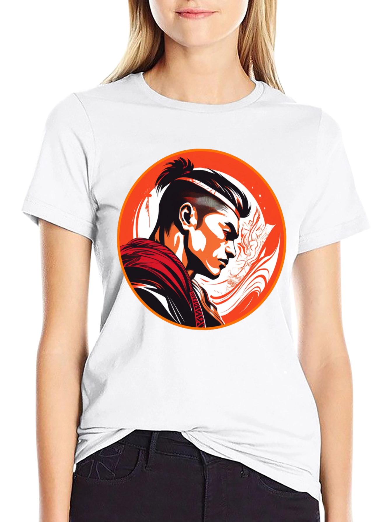 Samurai Warrior Graphic T-Shirt