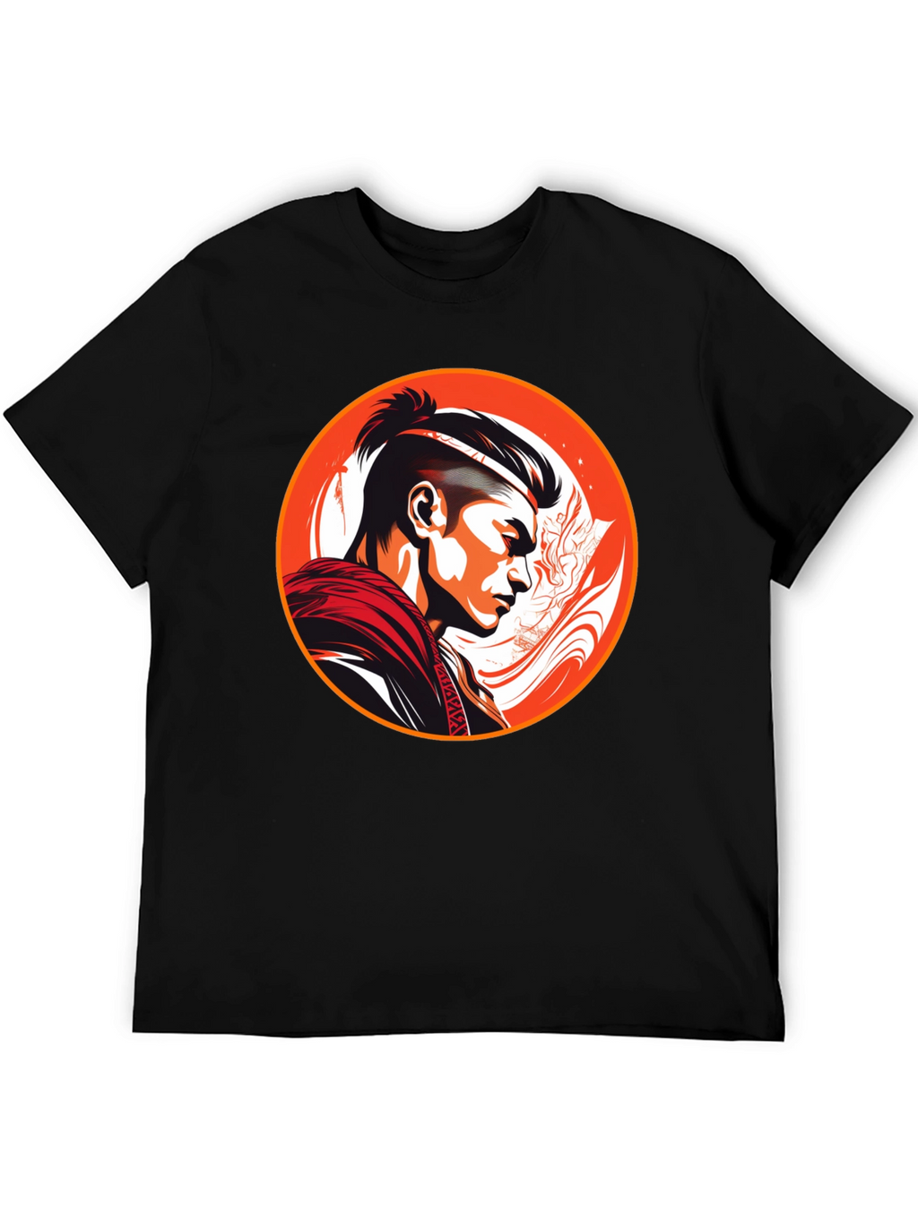 Samurai Warrior Graphic T-Shirt