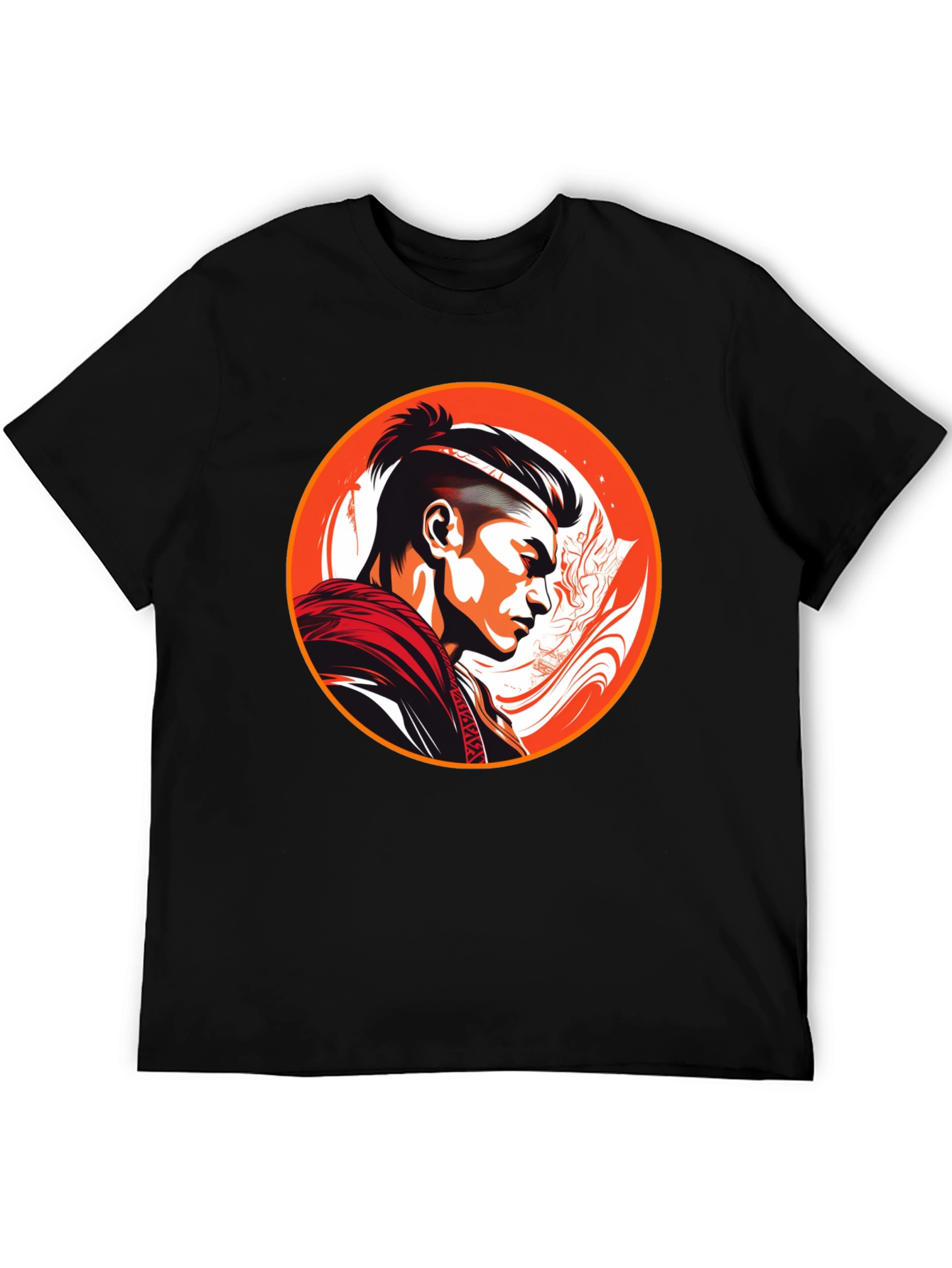 Samurai Warrior Graphic T-Shirt