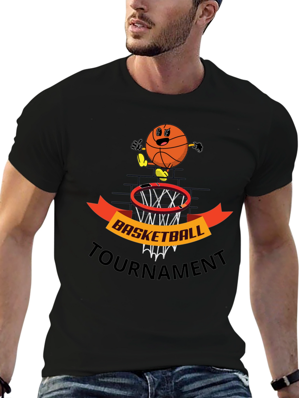 Basketball Tournament Graphic Tee