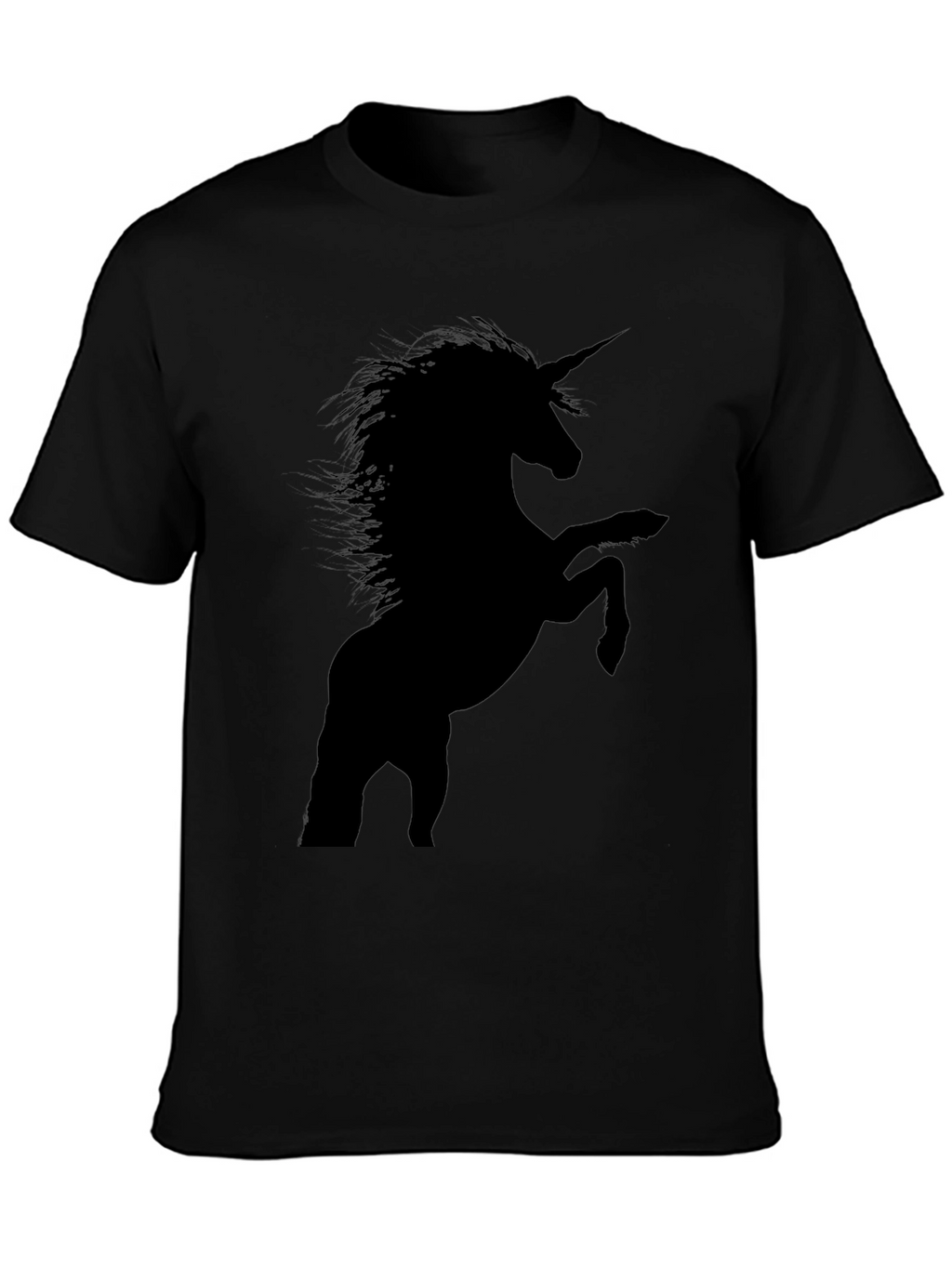 Unicorn Graphic T-Shirt - Black