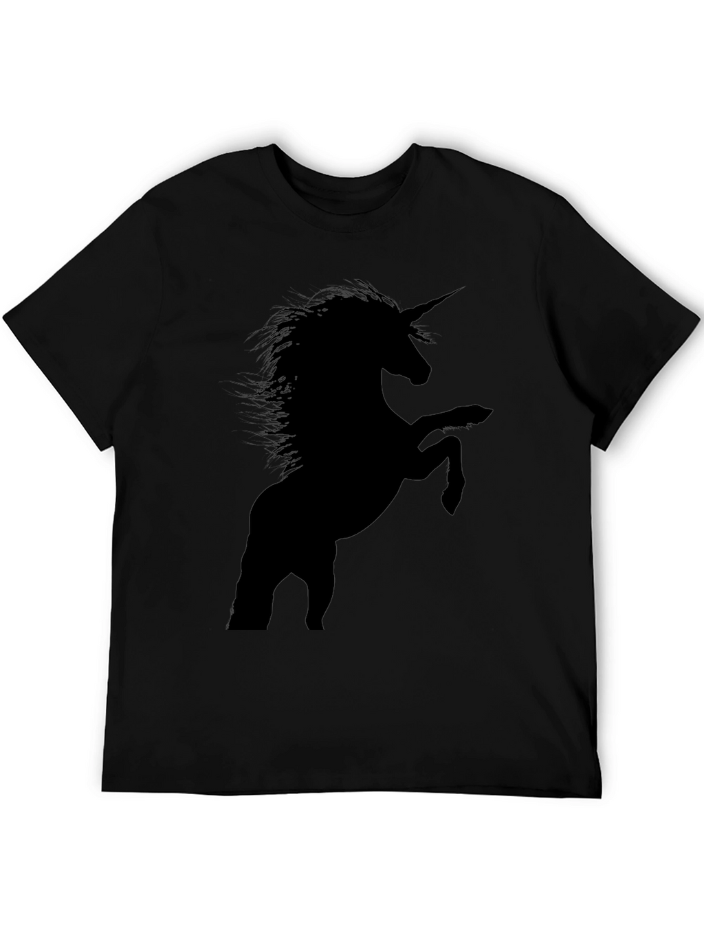 Unicorn Graphic T-Shirt - Black