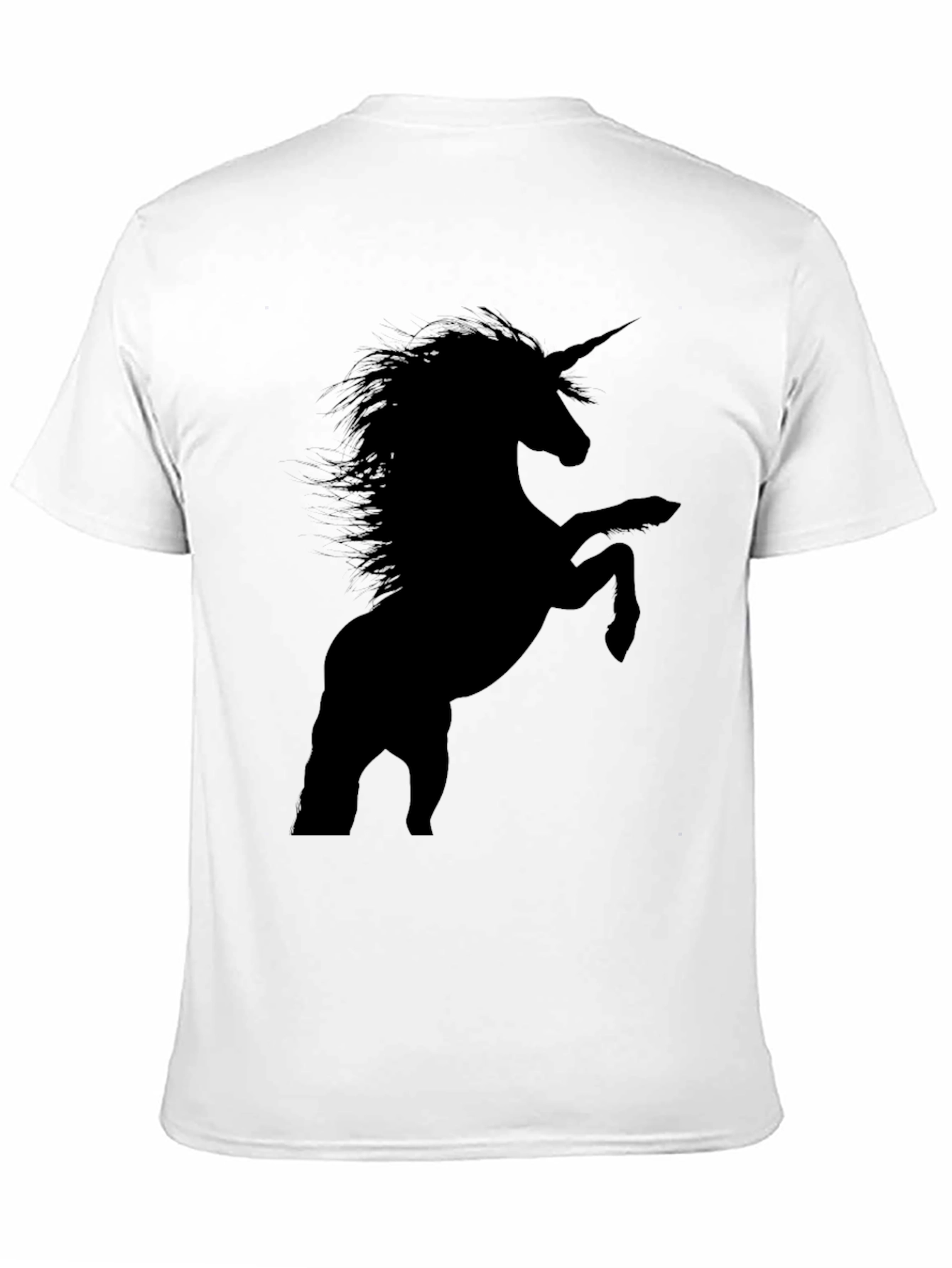 Unicorn Graphic T-Shirt - Black