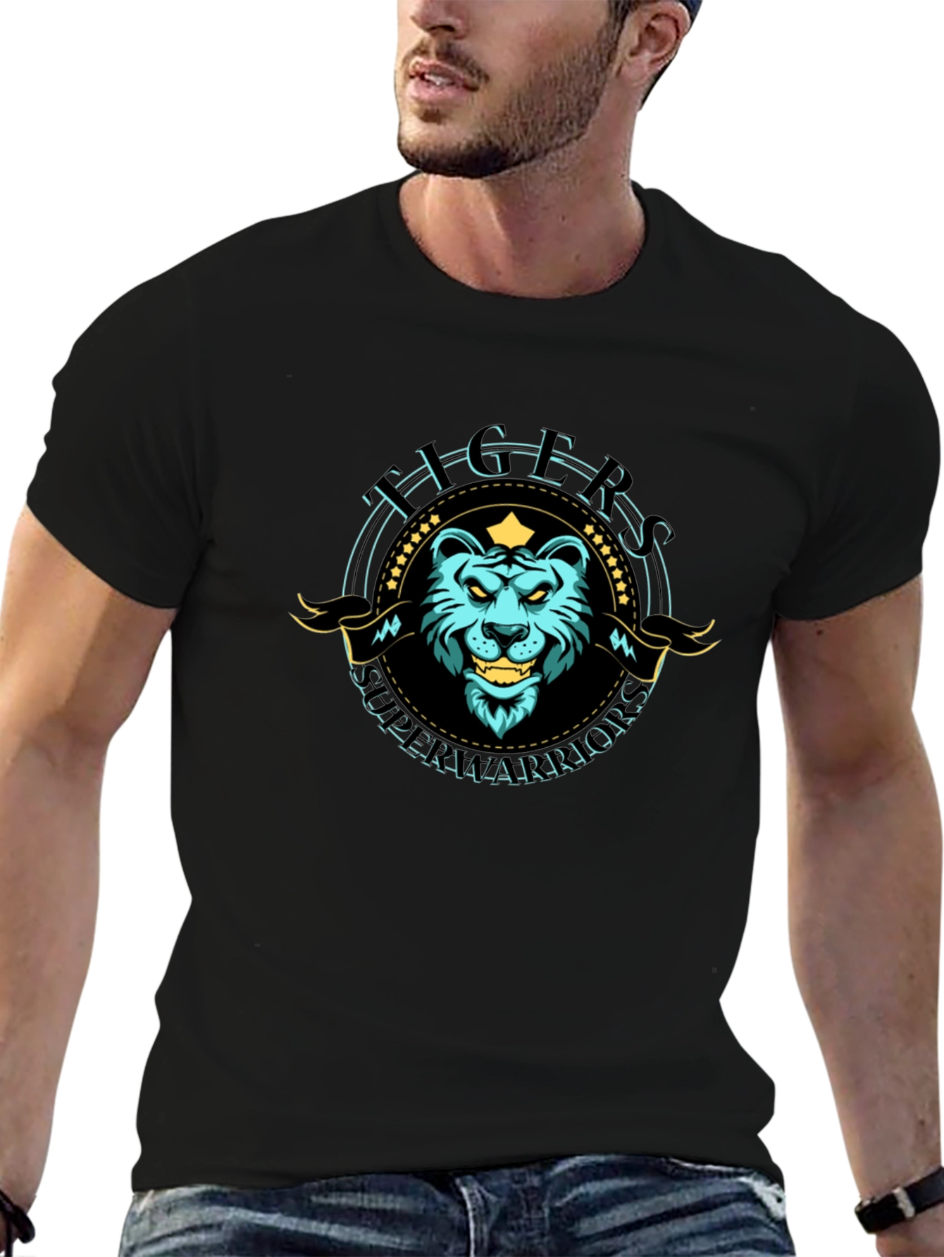 Tigers Super Warriors Graphic Tee