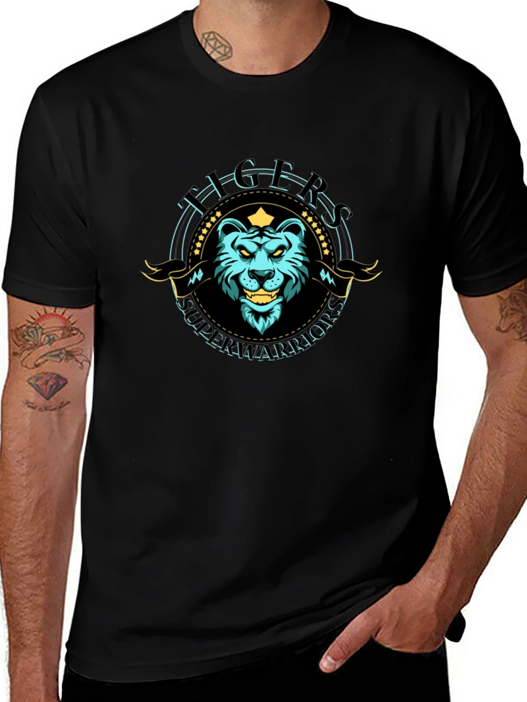 Tigers Super Warriors Graphic Tee