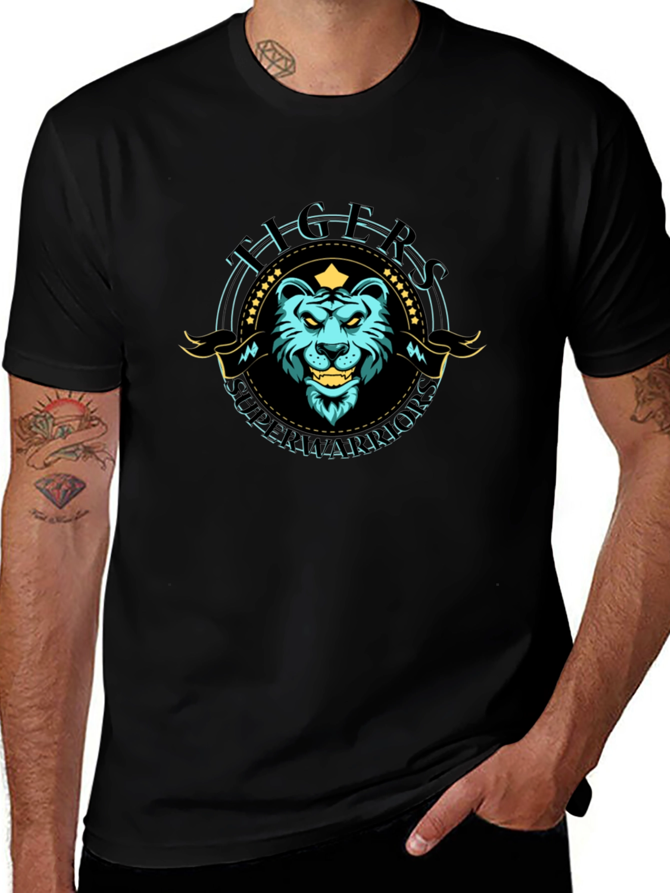 Tigers Super Warriors Graphic Tee