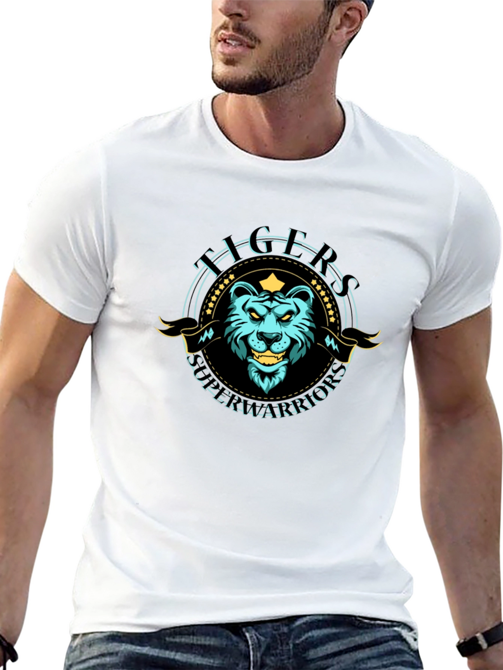 Tigers Super Warriors Graphic Tee