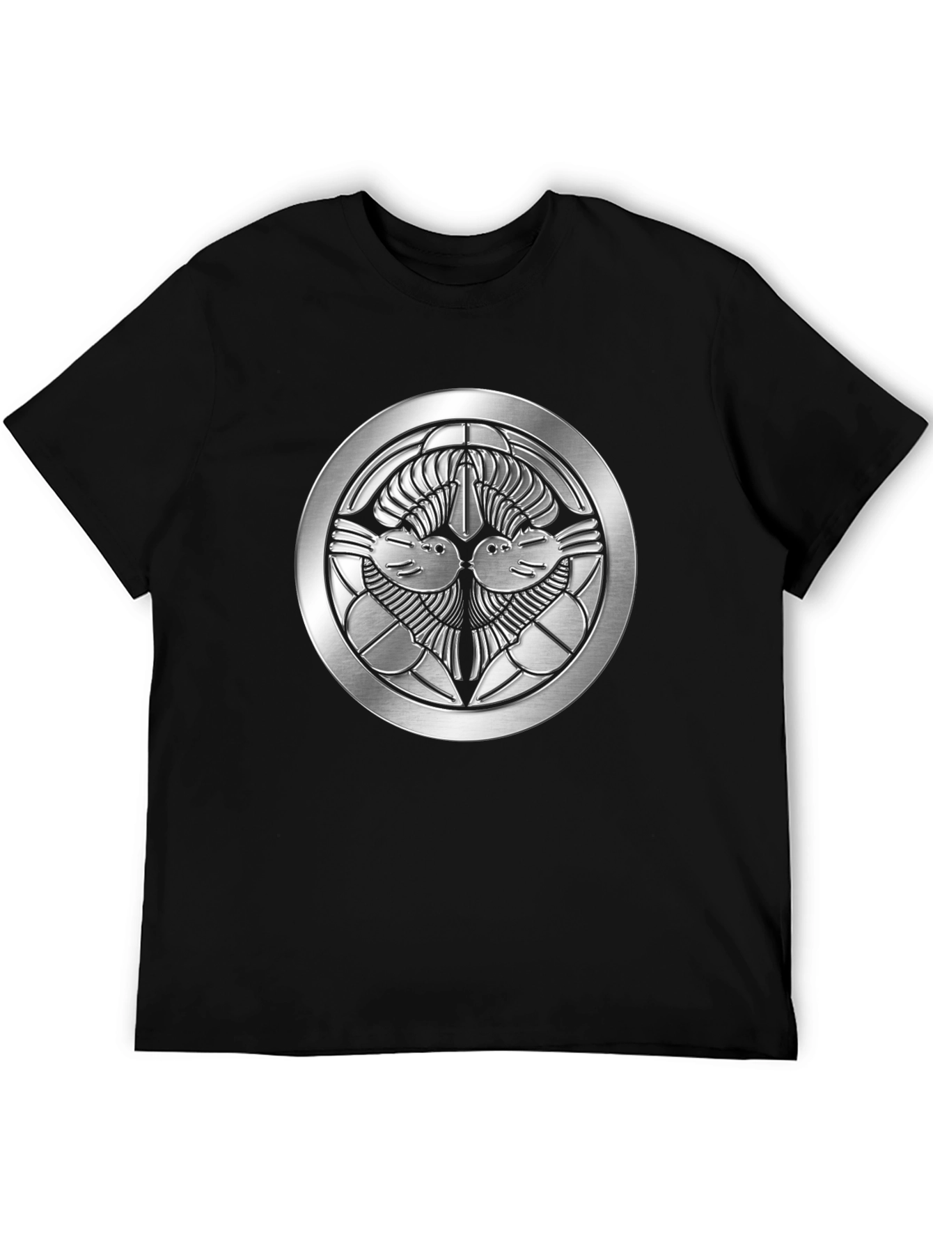 Samurai Clan Symbol Graphic T-Shirt